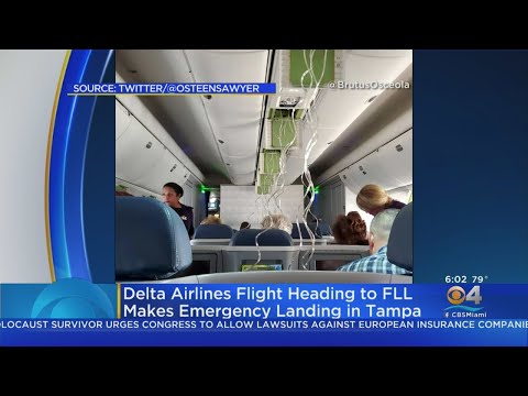 Fort Lauderdale Bound Delta Flight Made Emergency Landing In Tampa