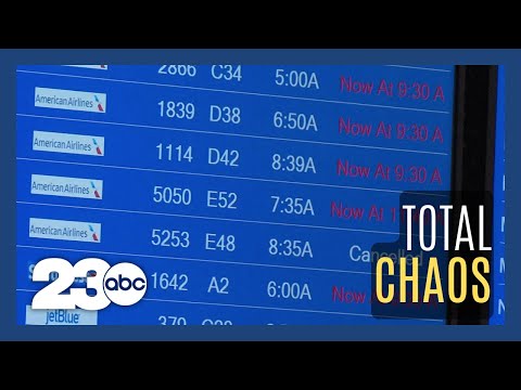 Computer glitch causes chaos for air travel