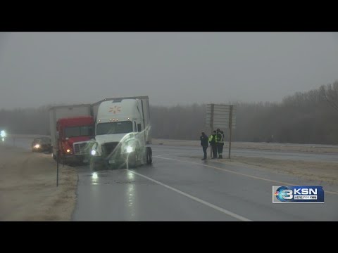 Winter weather causing havoc on Kansas roads