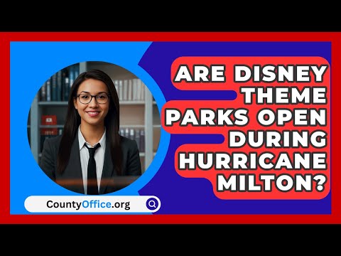 Are Disney Theme Parks Open During Hurricane Milton? | CountyOffice.org