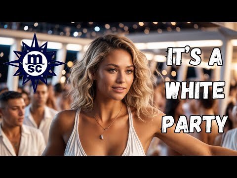 🎉 It&#039;s a White Party - A Night to Remember on MSC Magnifica