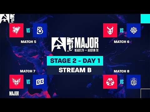 BLAST.tv Austin Major 2025, Stage 2, Day 1 - Stream B
