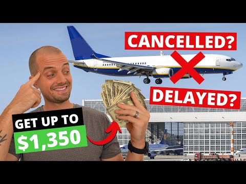 FLIGHT CANCELLED or DELAYED? Don’t get screwed! | Flight delay compensation rights you NEED to know