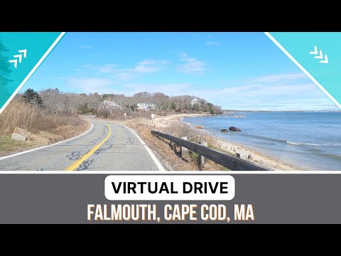 Cape Cod Driving Tour - Seaside Drive in Woods Hole/Falmouth, MA