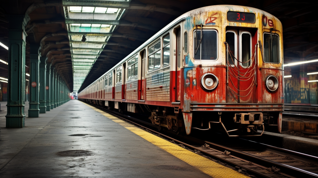 Novos vagões de metrô retirados de serviço e substituídos por vagões dos anos 70