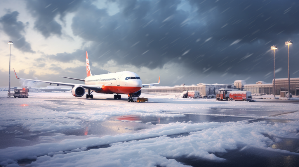 Aeroportos de Wichita Encerram Operações Mais Cedo Devido à Nevasca