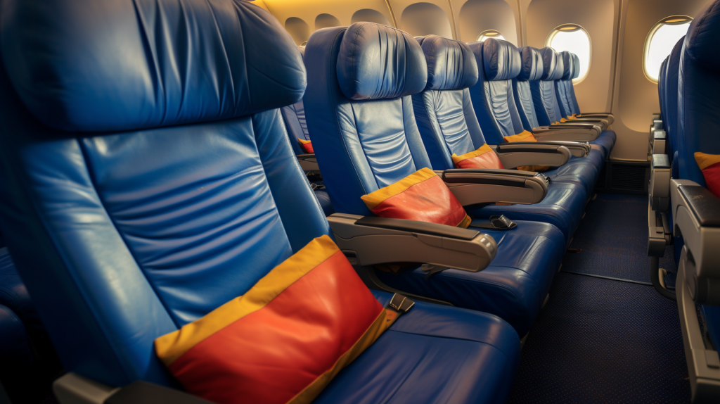 Os assentos da Southwest Airlines são confortáveis?