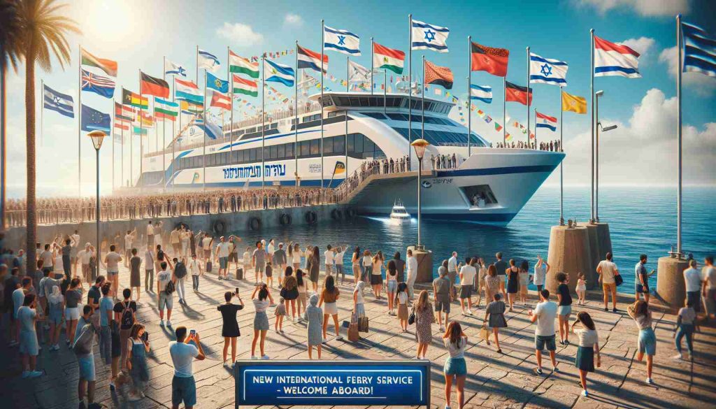 Israel lançará novo serviço de ferry internacional para turistas.