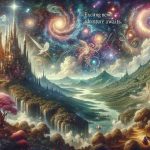 A detailed HD landscape depicting the concept of 'Exciting New Adventure Awaits'. The scene includes a magical realm that gives the feeling of a vast universe filled with numerous celestial bodies, glowing stars, vibrant nebulas, and swirling galaxies. The mystical realm is brimming with enchanting sights such as enchanted forests, arcane towers, and magical creatures roaming about. Imagine stepping into the cover of a vintage fantasy novel, waiting for the thrilling exploration to commence. The atmosphere emanates a sense of extraordinary journeys and incredible adventures that await anyone courageous enough to step in.