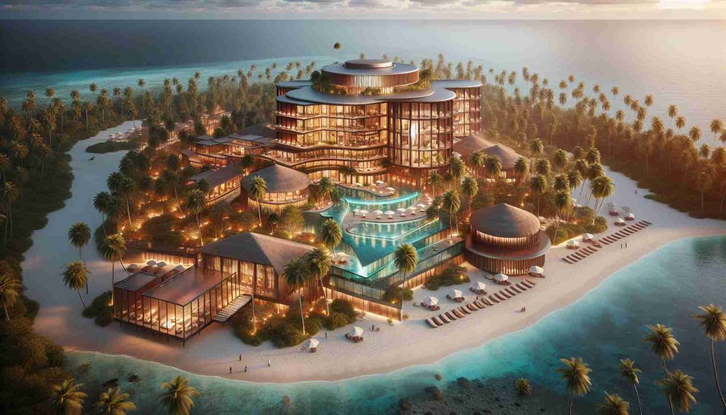 Groundbreaking Hotel and Spa Resort Unveiled on Secluded Island Oasis