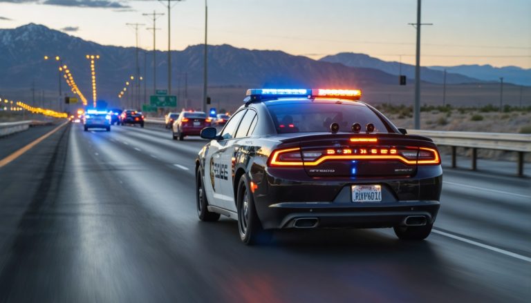 Perseguição em Alta Velocidade na I-80 de Utah: Rampa Imprudente Termina em Prisão 