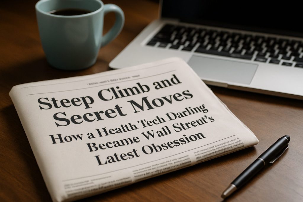 Steep Climb and Secret Moves: How a Health Tech Darling Became Wall Street’s Latest Obsession