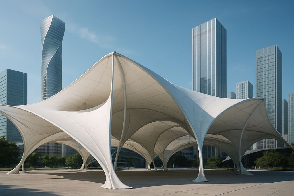 Form-Finding Membrane Structures Engineering 2025: How Advanced Materials and AI-Driven Design Will Transform Skylines and Sustainability for the Next Generation of Built Environments
