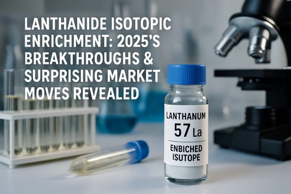 Obogaćivanje izotopa lantana: Otkrića 2025. i iznenađujući potezi na tržištu otkriveni! 