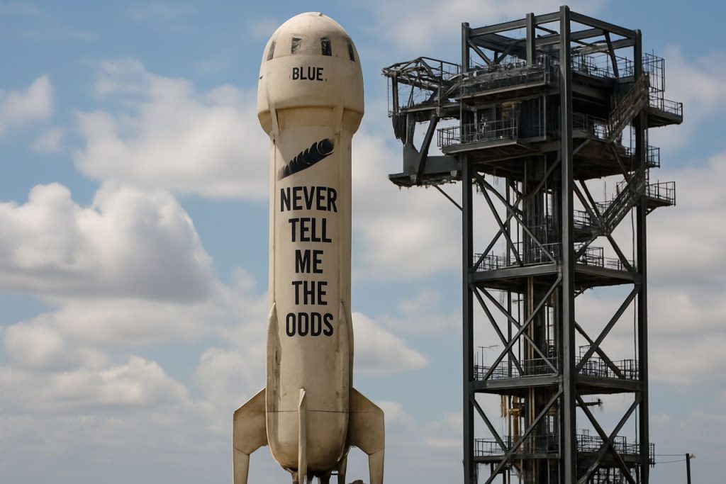 Blue Origin’s Bold Comeback: “Never Tell Me The Odds” Booster to Challenge SpaceX With August Launch